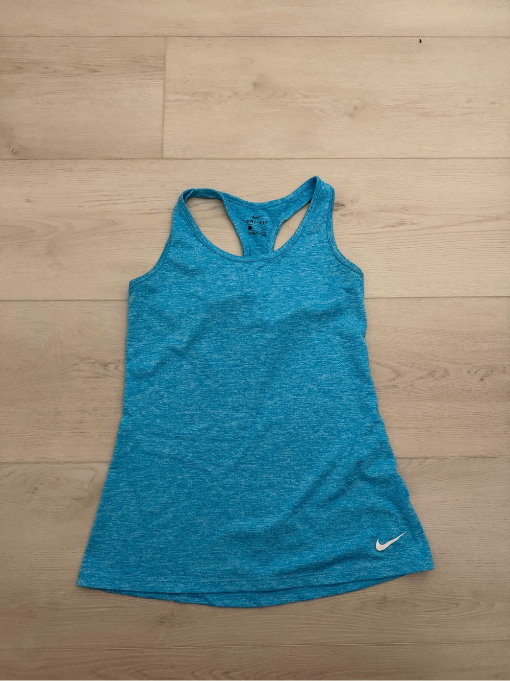 Nike dri-fit tank bright blue S